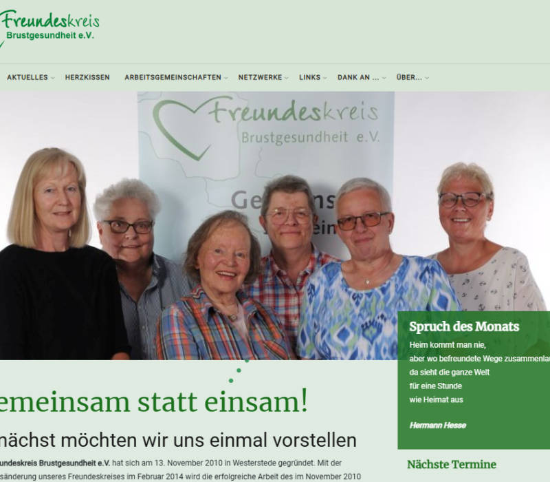 Freundeskreis Brustgesundheit